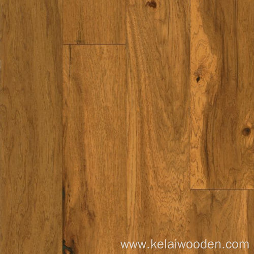 Hickory Distressed Solid Hardwood Floor